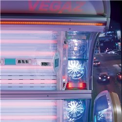 Luxura VEGAZ 9200 Highbrid Solarium, bronceado intenso y cuidado