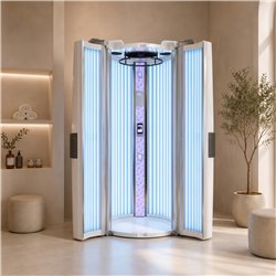 Luxura V6 44XL Vertical Tanning Solarium – Exclusive Features