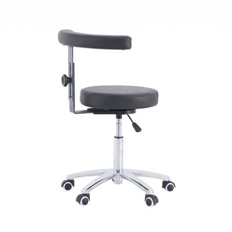 WK CORE round stool with 360° swivel armrest