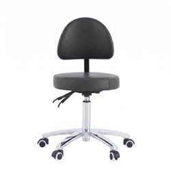 Tabouret rond SUPP avec dossier réglable WK / Confycare