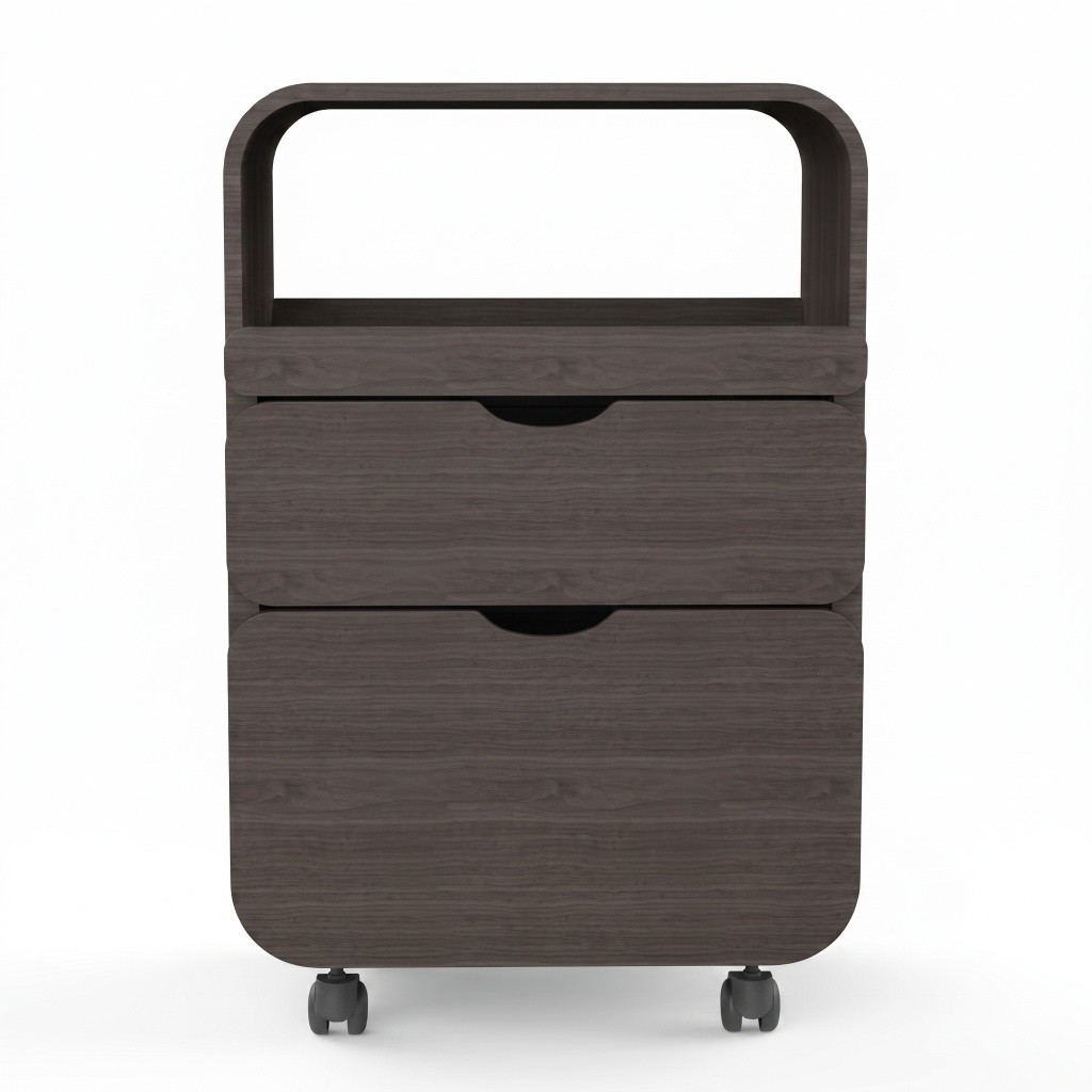 THUL carrello di servizio in legno con cassetto DDUUEETT