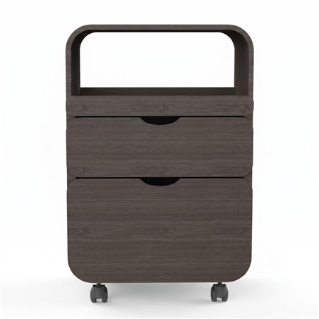 Chariot de service en bois avec tiroir DDUUEETT THUL