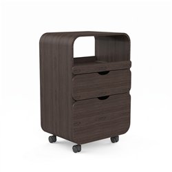 Chariot de service en bois avec tiroir DDUUEETT THUL