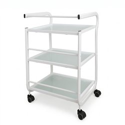 Carro auxiliar compacto de 3 baldas DDUUEETT TOPAZ