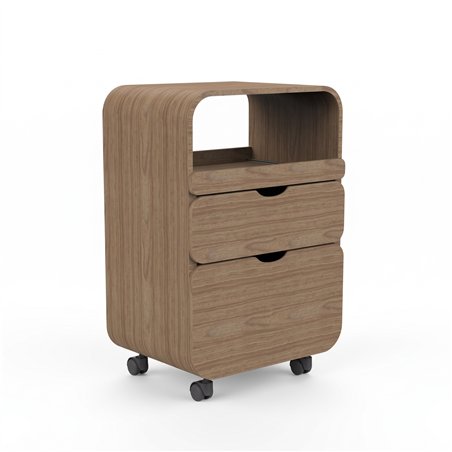DDUUEETT THUL NATURAL Holzwagen mit 2 Schubladen