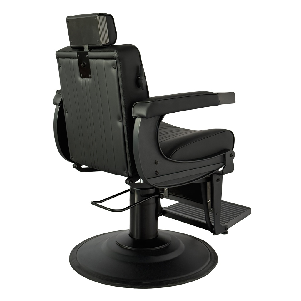 Weelko LEVER Black Barber Chair