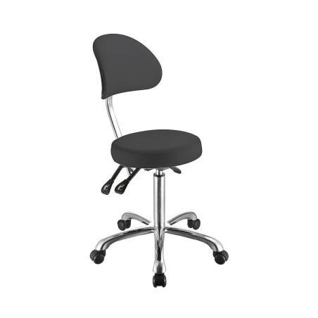 COMFORT Beauty Stool with Backrest | Weelko