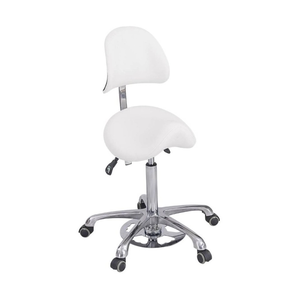 NOBLE FEET Beauty Stool with Footrest | Weelko