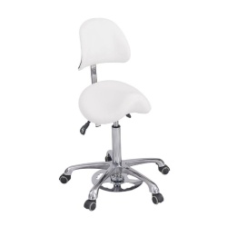 Taburete de estética NOBLE FEET con reposapiés | Weelko
