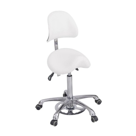 NOBLE FEET Beauty Stool with Footrest | Weelko