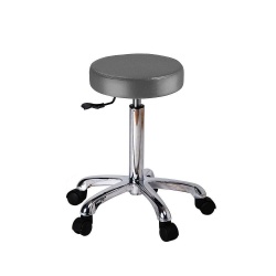 Weelko FAST | Tabouret rond professionnel blanc