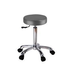 FAST Weelko | Taburete redondo profesional blanco