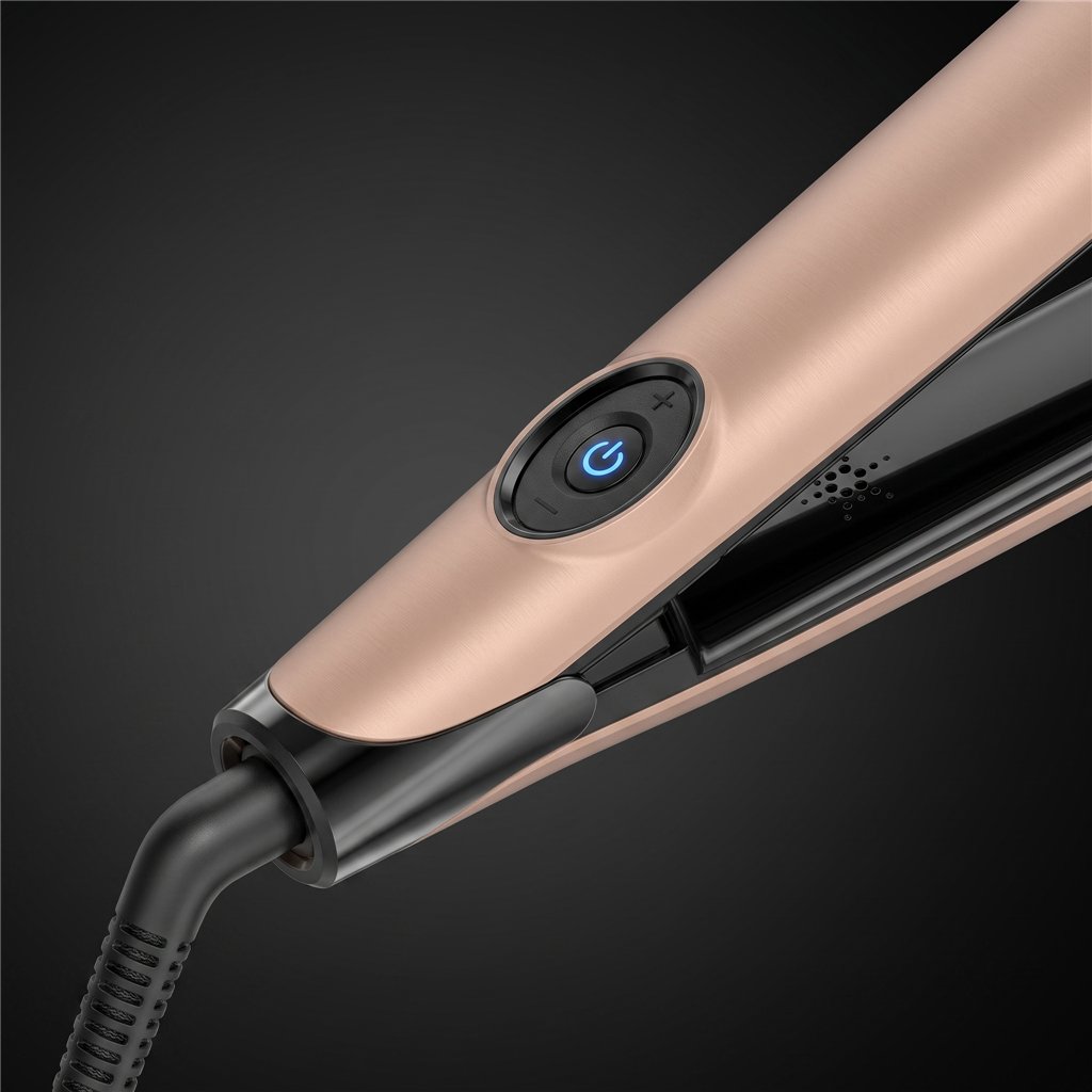 WAD Velozzi Bronze - Professional Hair Straightener and Curler