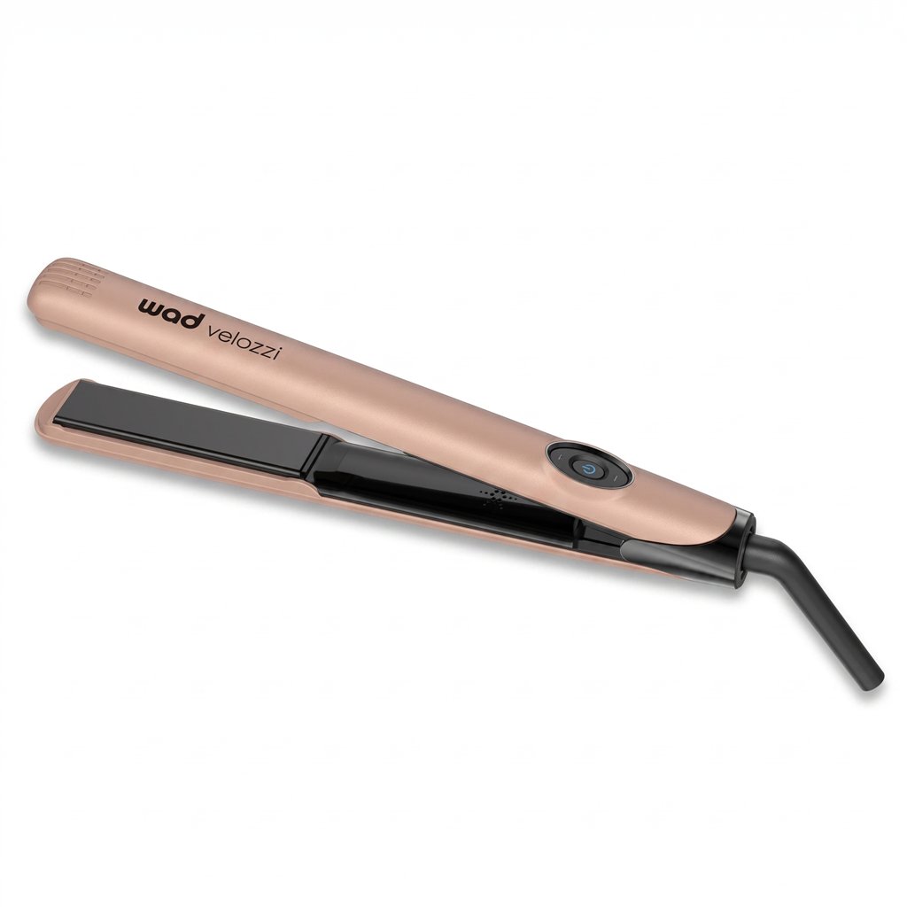 WAD Velozzi Bronze - Professional Hair Straightener and Curler