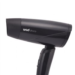 WAD CLICCO MINI black foldable travel hair dryer