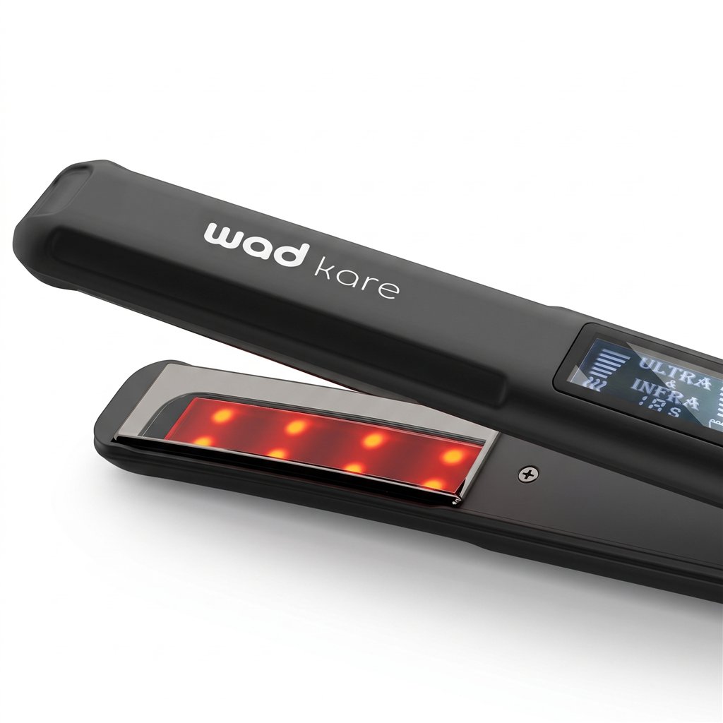 Plancha reconstructora WAD KARE Ultrasonic para queratina