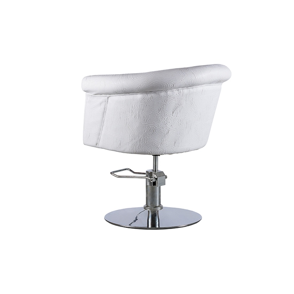 Sillón de corte PostQuam Round Dot White