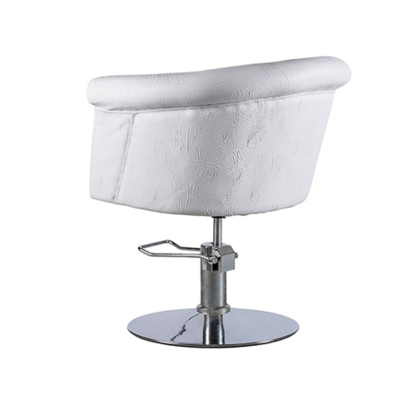 Sillón de corte PostQuam Round Dot White