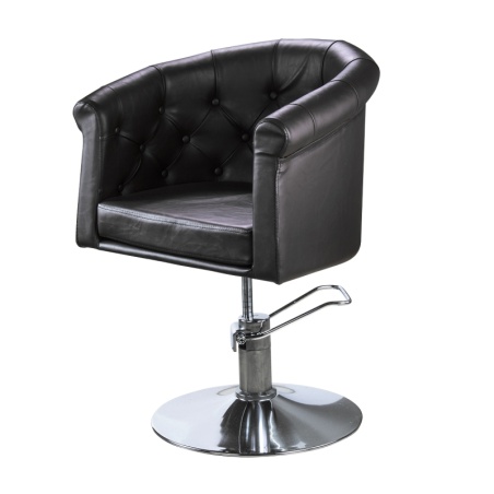 Fauteuil de coiffure Round Dot Black PostQuam