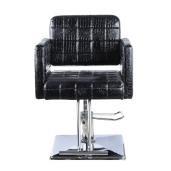 Fauteuil de coiffure Padded Basic Black PostQuam
