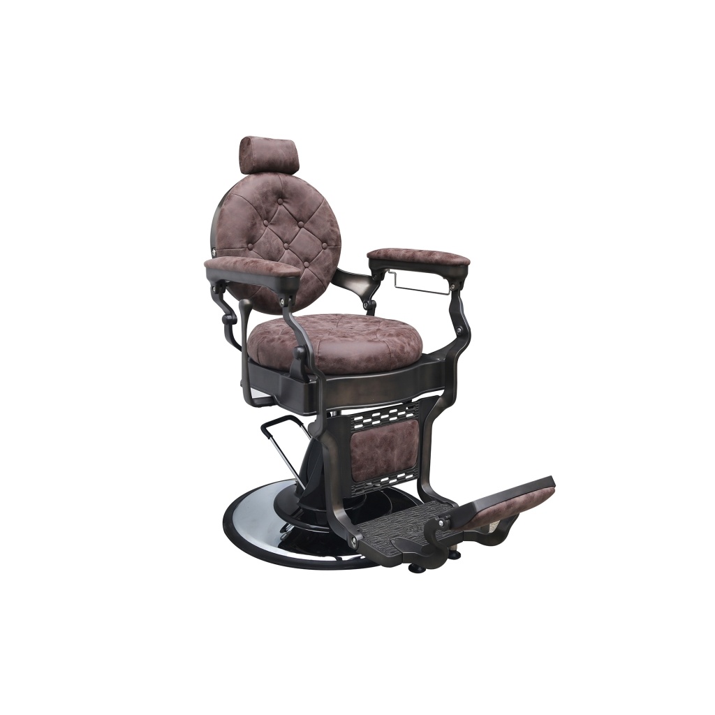 Olympo Brown Barber Chair PostQuam