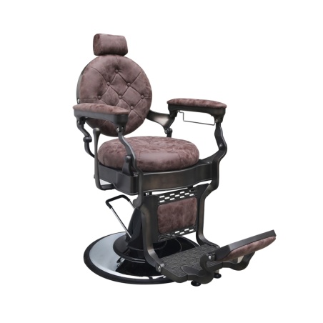 Sillón de barbero Olympo marrón PostQuam