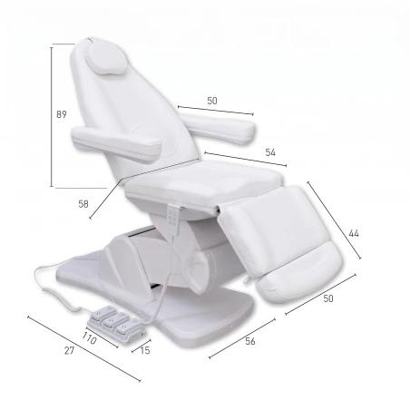 Sillón de pedicura eléctrico Furmatic Yahari