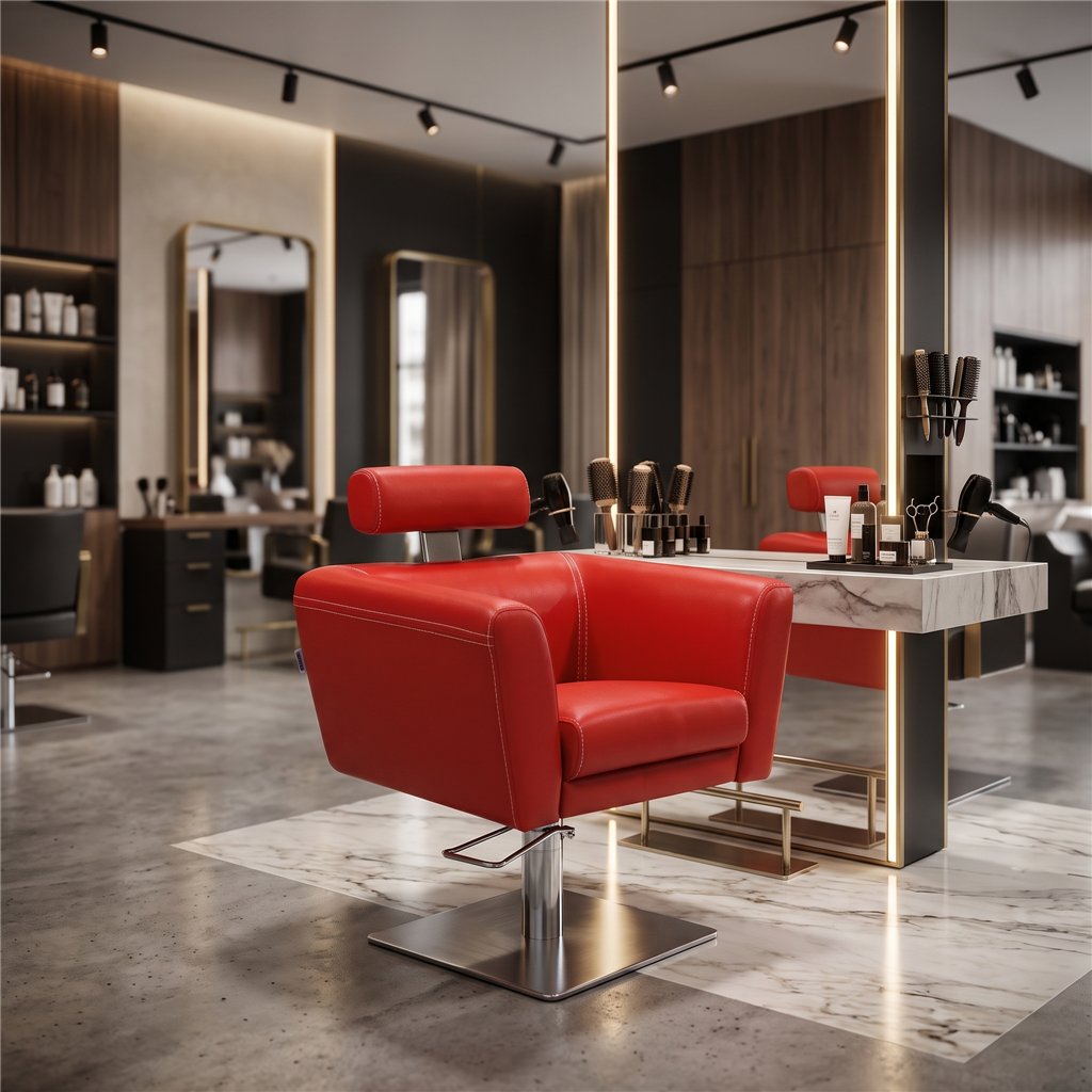 Sillón de corte Ela Yahari para peluquería PostQuam