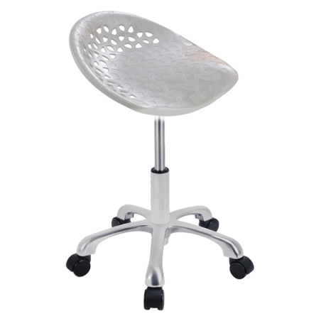 Sgabello da lavoro Air Bianco PostQuam