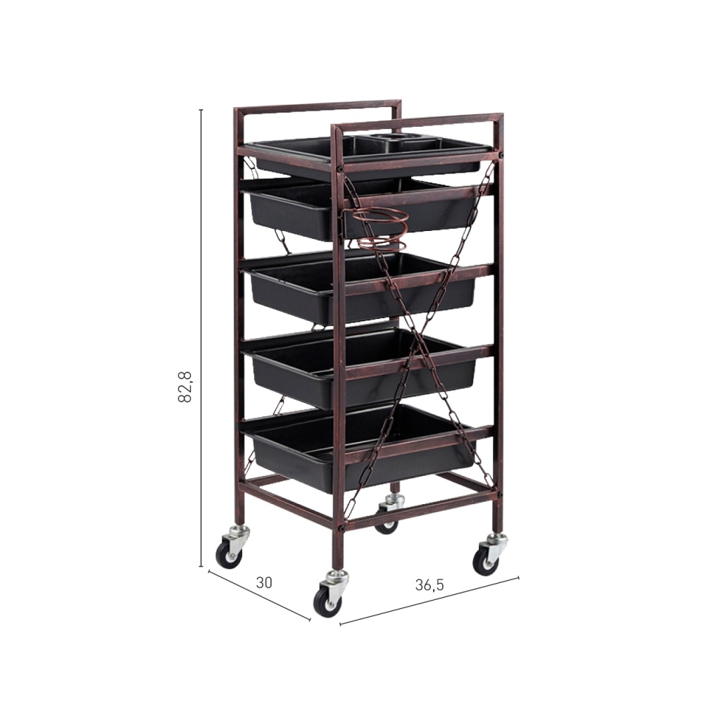 Carrello da barbiere Barber Trolley Chain PostQuam