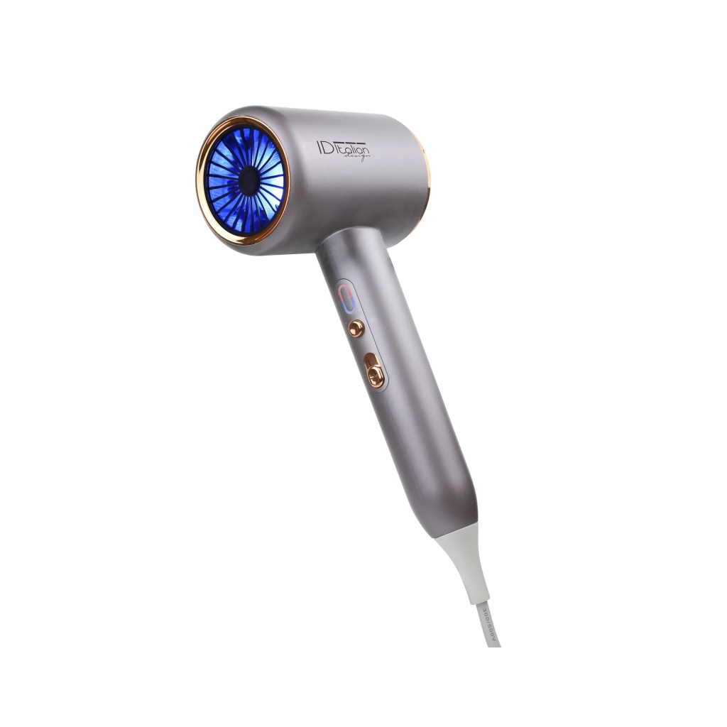 PostQuam Cyclone Blue Ionic Power Professional Hair Dryer