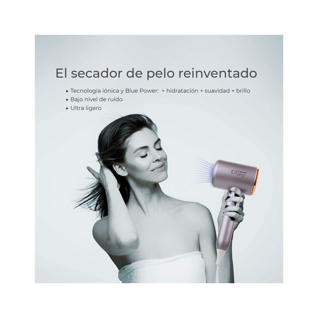 Asciugacapelli professionale Cyclone Blue Ionic Power PostQuam