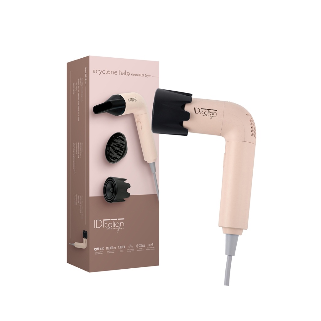 Sèche-cheveux PostQuam Halo L BLDC avec diffuseur
