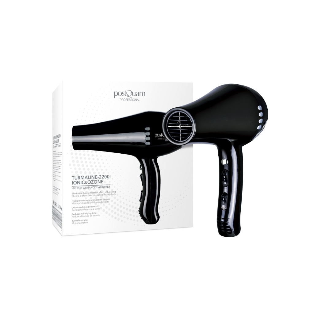 Sèche-cheveux PostQuam Tourmaline 2200i Ionic & Ozone 2200 W