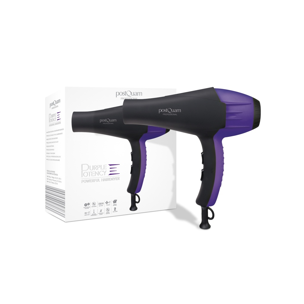 Secador de mano PostQuam Purple Potency 2300 W