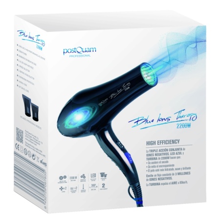Asciugacapelli Blue Ions Therapy 2400W PostQuam