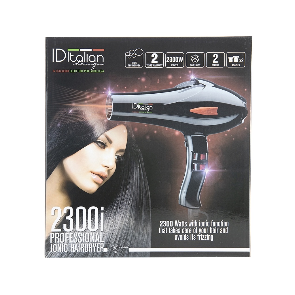 ID Italian 2300W Ionic Professional Hair Dryer | PostQuam