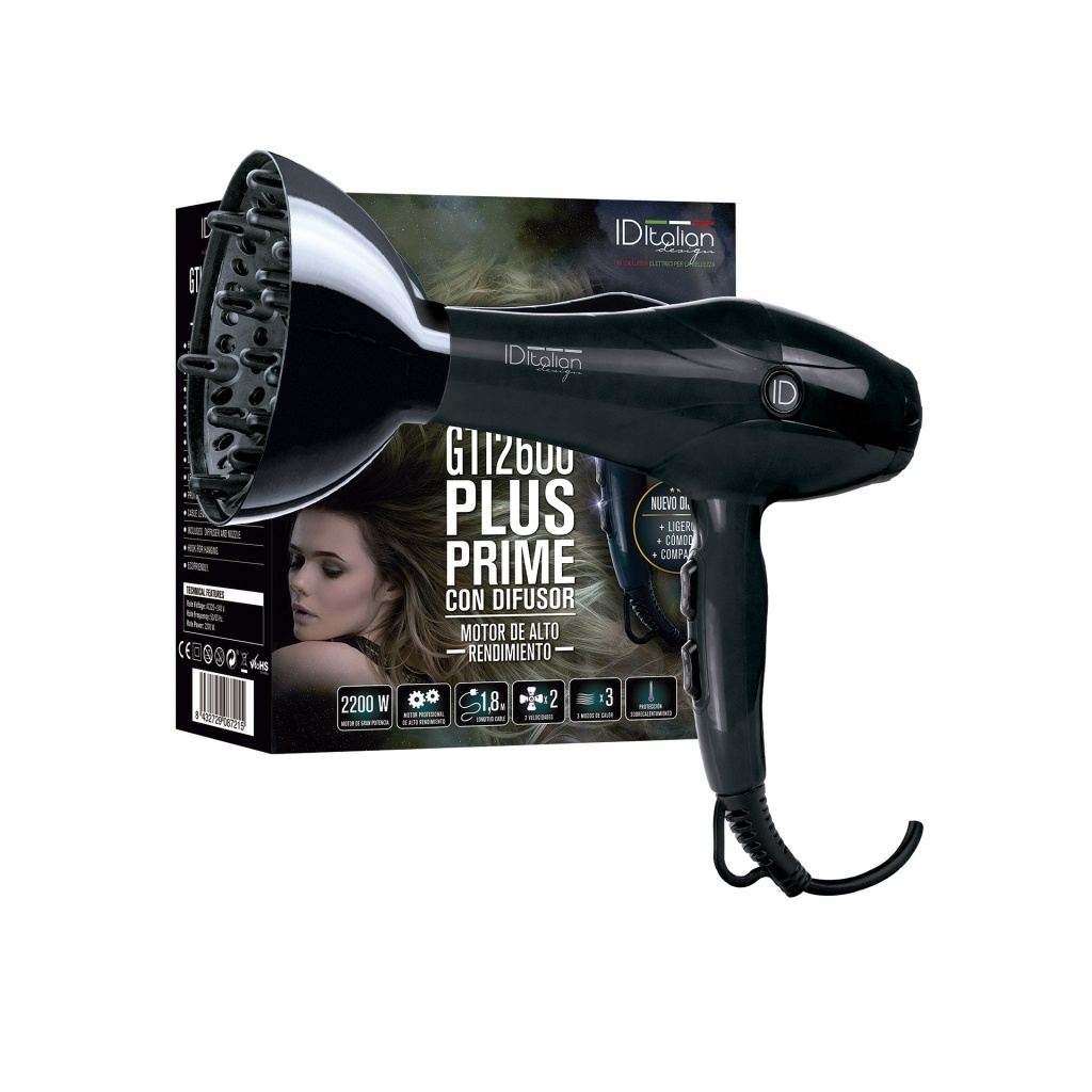 Sèche-cheveux GTI 2600 Plus Prime avec diffuseur | PostQuam