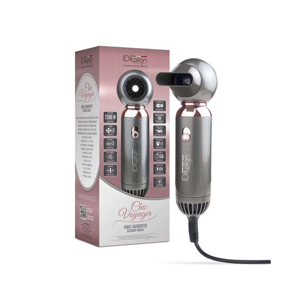 Secador iónico compacto Chic Voyager 2200W | PostQuam