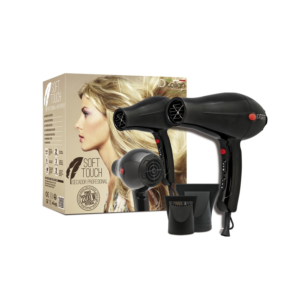 Secador de cabelo GTI 2200 Soft Touch PostQuam ID Italian