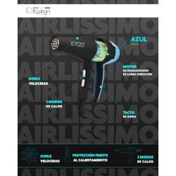 Asciugacapelli GTI 2300 Airlissimo Blu 2300 W | PostQuam