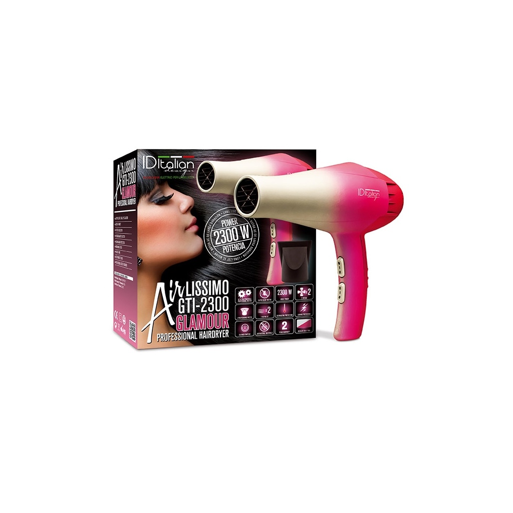 Professioneller Haartrockner GTI 2300 Airlissimo Glamour | PostQuam
