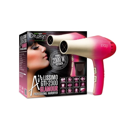 Sèche-cheveux professionnel GTI 2300 Airlissimo Glamour | PostQuam