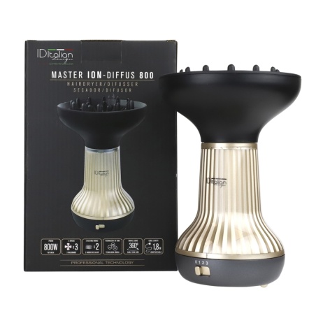 Sèche-cheveux diffuseur Curly PostQuam Master Ion-Difuss 800