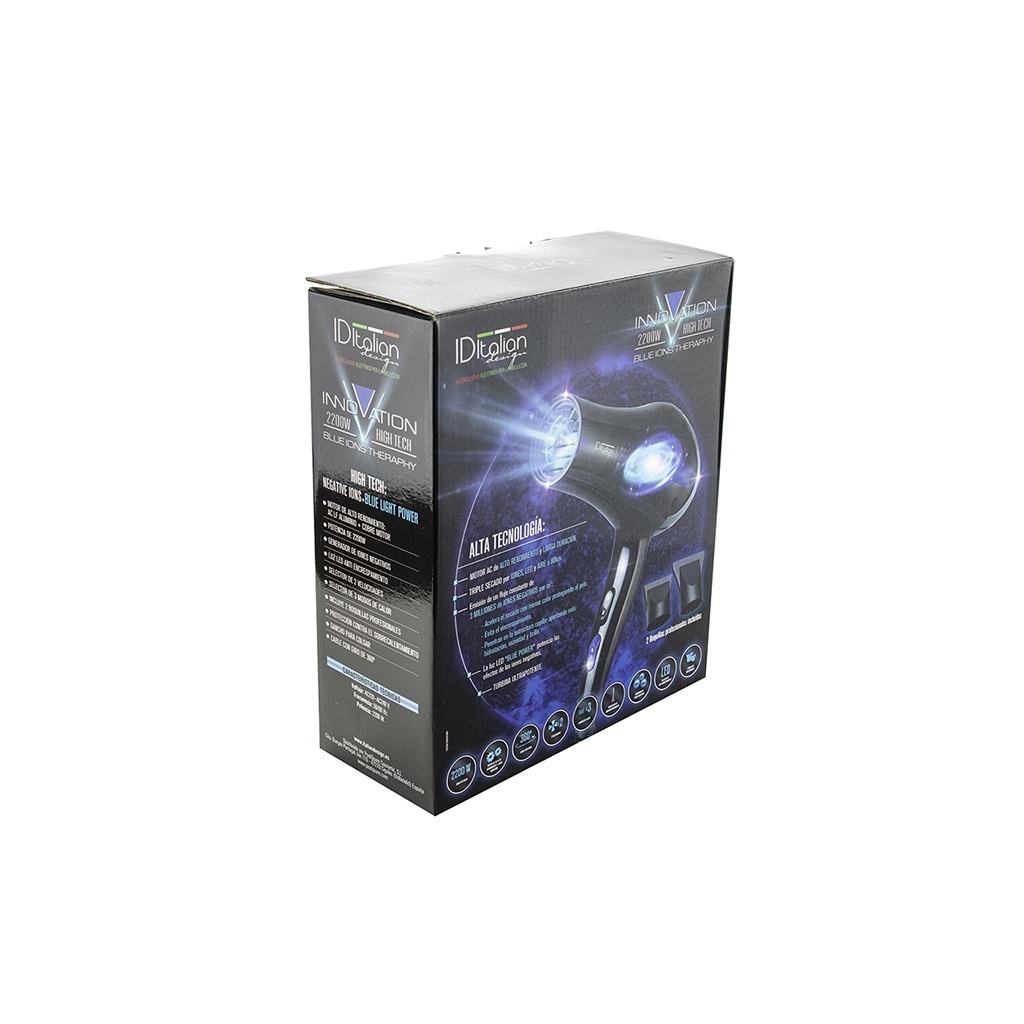 PostQuam Innovation 2400W Blue Ions Therapy Haartrockner