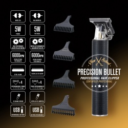 Recortadora inalámbrica Precision Bullet ID Italian Design