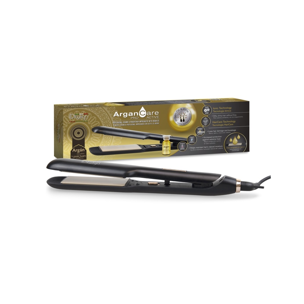 ID Italian Design ArganCare Hair Straightener with Argan Oil