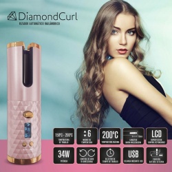 Arricciacapelli automatico senza fili Wireless Diamond Curl