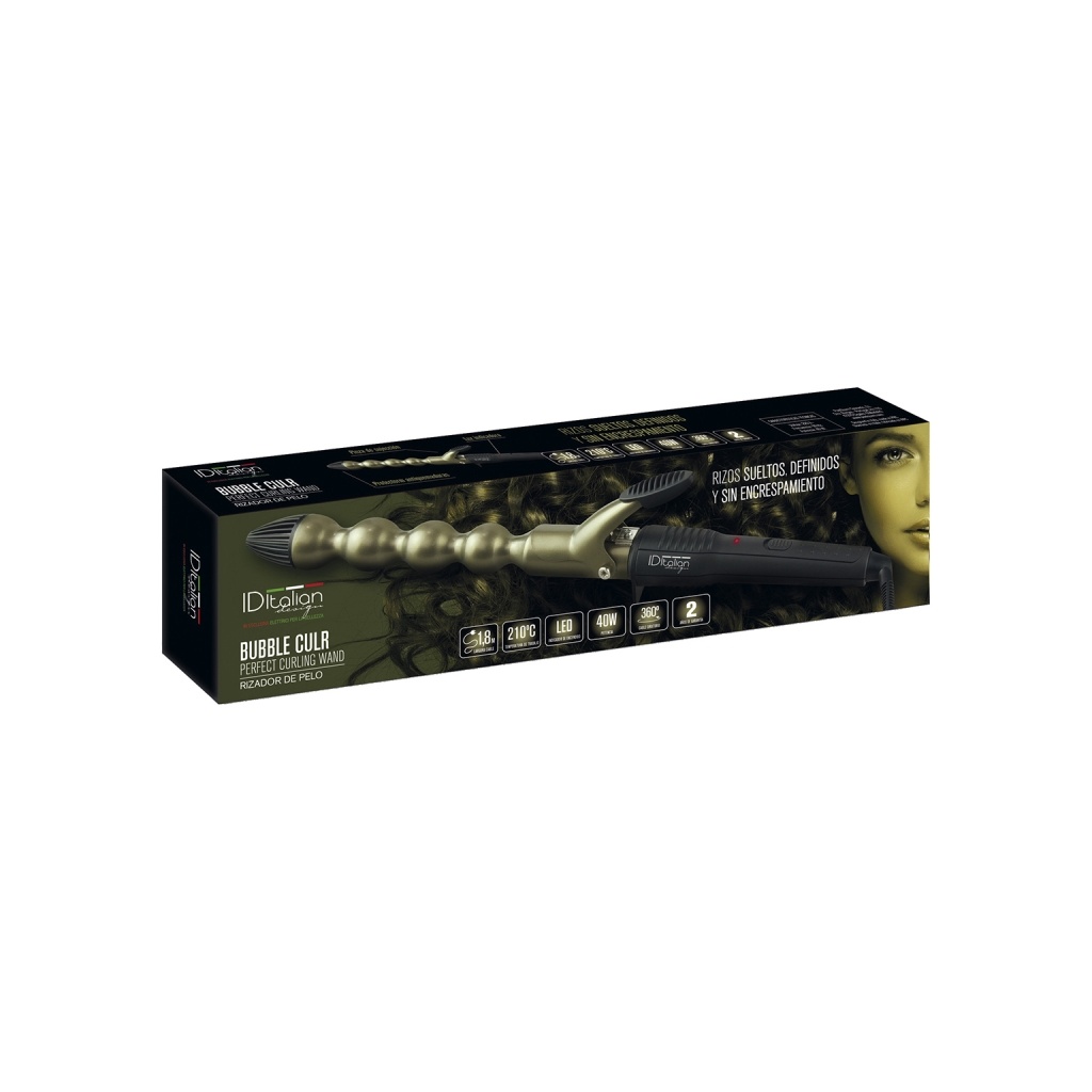 ID Italian Design Easy Bubble Curler | Bubble Curling Iron