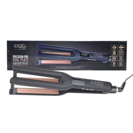ID Italian Design Precision-Pro Dual Plate Hair Straightener | Sunmarket